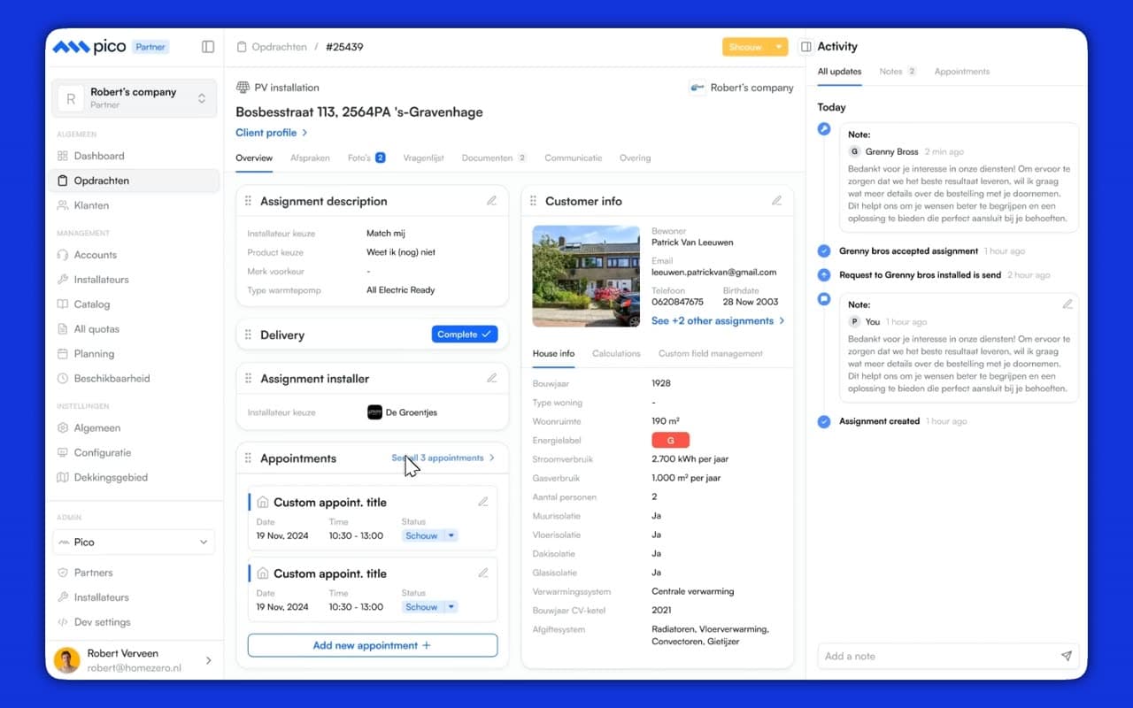 Productbeeld van HomeZero