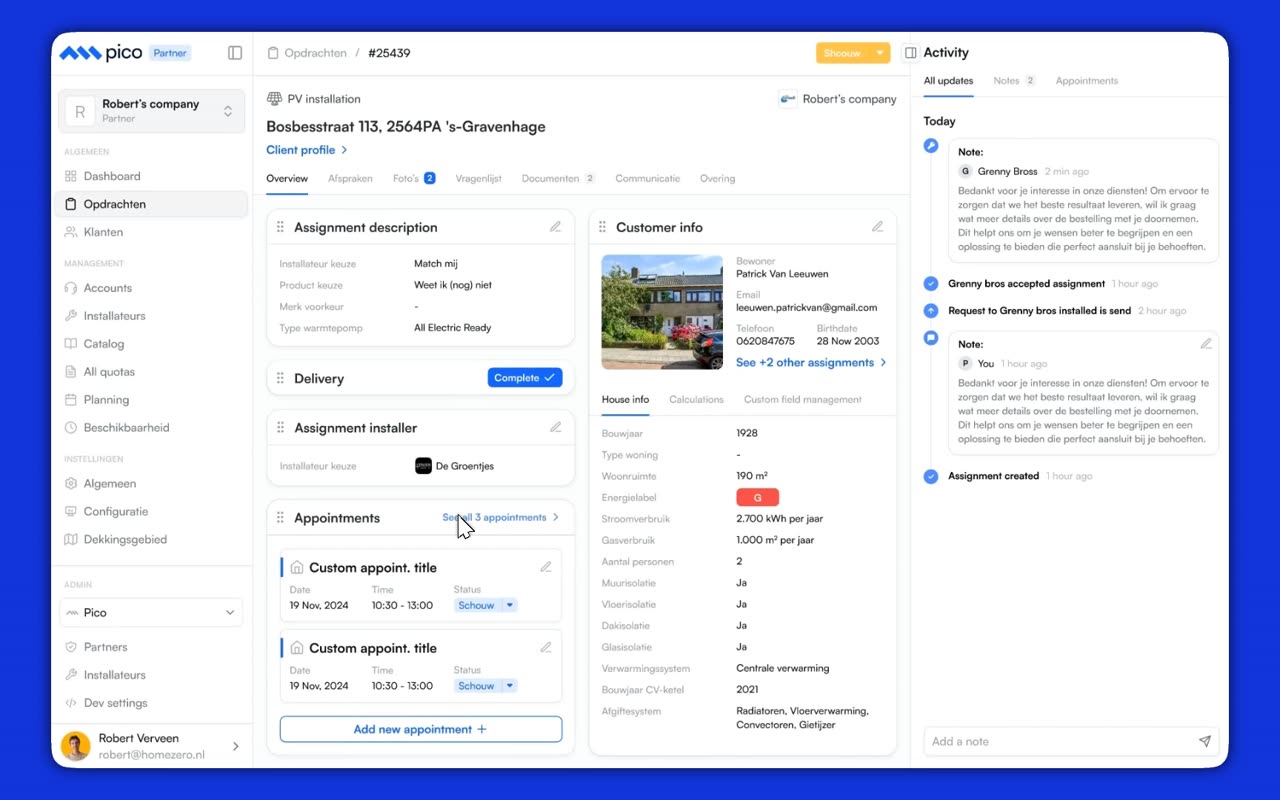 Productbeeld van HomeZero
